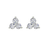 18k Yellow Gold and Diamond Stud with gold weight of 1.44g